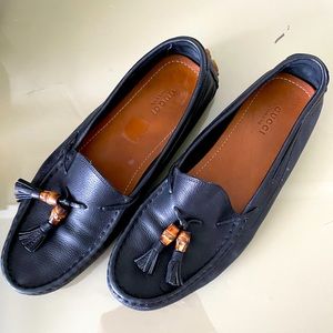 Gucci Leather Driving Loafer